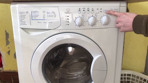 indesit washing machine troubleshooting